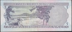 6.Emisyon 2.Tertip 5 Lira J42 115661 Çok Temiz+