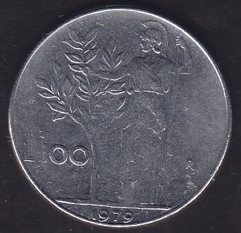 İtalya 100 Liret 1979