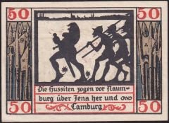 Almanya 50 Pfennig Notgeld 1920 Çil