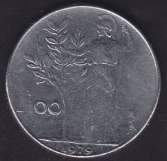 İtalya 100 Liret 1979