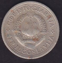 Yugoslavya 1 Dinar 1975