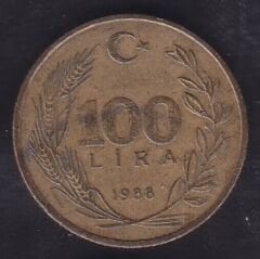 1988 Yılı 100 Lira