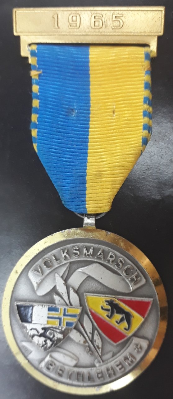 İSVİÇRE VOLKSMARSCH BETHLEHEM MADALYA 1965