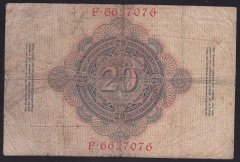 ALMANYA 20 MARK 1910 TEMİZ