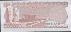 6.Emisyon 4.Tertip 20 Lira I39 671086 Çok Çok Temiz +