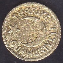 1942 YILI 10 PARA TEMİZLENMİŞ