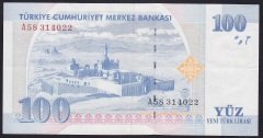 8.EMİSYON 100 YTL A58 314022 ÇOK TEMİZ +