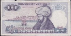 7.EMİSYON 1.TERTİP 1000 LİRA D28 670753 HALİYLE