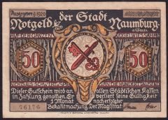 Almanya 50 Pfennig Notgeld 1920 Çil