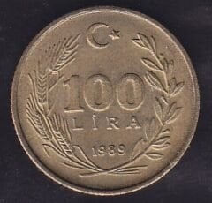 1989 Yılı 100 Lira