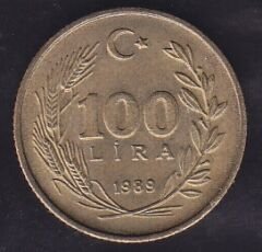 1989 Yılı 100 Lira