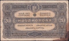 MACARİSTAN 20 KORONA 1920 HALİYLE