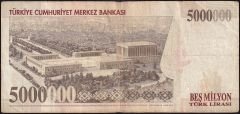 7.Emisyon 5 000 000 Lira I26 867587 Çok Temiz