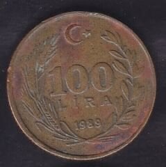 1989 Yılı 100 Lira