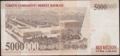 7.Emisyon 5 000 000 Lira D77 483893 Çok Temiz
