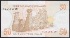 8.EMİSYON 50 YTL G25 105378 ÇİLALTI +
