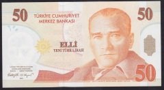 8.EMİSYON 50 YTL G25 105378 ÇİLALTI +