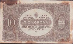 MACARİSTAN 10 KORONA 1920 TEMİZ