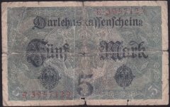 ALMANYA 5 MARK 1917 HALİYLE