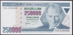 7.EMİSYON 3.TERTİP 250000 LİRA I05 238838 ÇİLALTI ÇİL