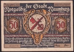 Almanya 50 Pfennig Notgeld 1920 Çilaltı Çil