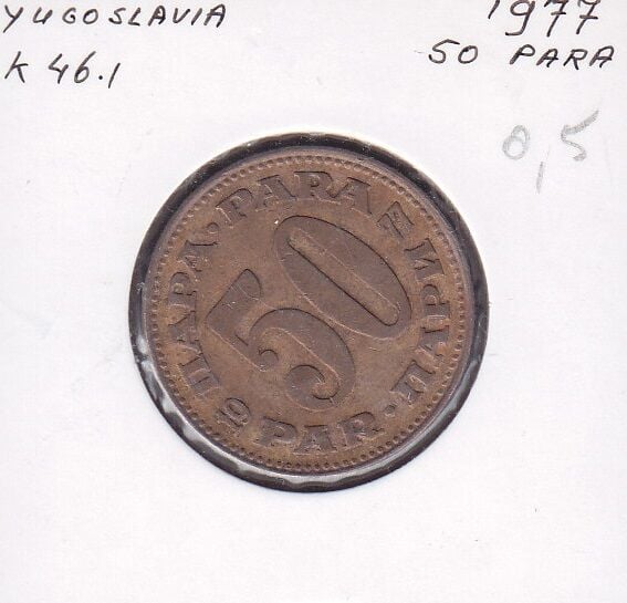 Yugoslavya 50 Para 1977