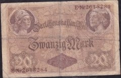 Almanya 20 Mark 1914 Çok Temiz