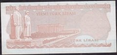 6.Emisyon 4.Tertip 20 Lira I17 687616 Çok Temiz +