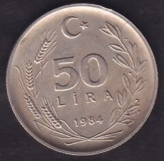 1984 Yılı 50 Lira