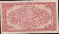MACARİSTAN 2 KORONA 1920 ÇOK TEMİZ