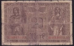 ALMANYA 20 MARK 1918 TEMİZ