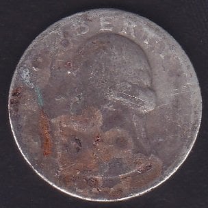Amerika Çeyrek Dolar 1937 Gümüş 6.25 gram