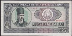 ROMANYA 25 LEİ 1966 ÇÇT