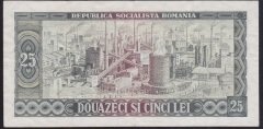 ROMANYA 25 LEİ 1966 ÇÇT
