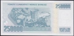 7.EMİSYON 3.TERTİP 250000 LİRA I54 583555 ÇİL