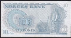 Norveç 10 Kroner 1981 Çok Temiz+