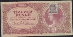 Macaristan 10000 Pengo 1945 Çok Temiz