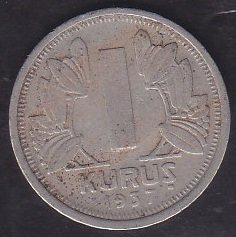 1937 YILI 1 KURUŞ