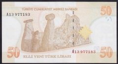 8.EMİSYON 50 YTL A13 977183 ÇİLALTI