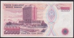 7.EMİSYON 1.TERTİP 20000 LİRA B62 191528 ÇÇT