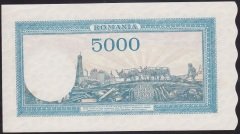 ROMANYA 5000 LEİ 1945 ÇİLALTI ÇİL