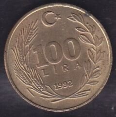 1992 Yılı 100 Lira