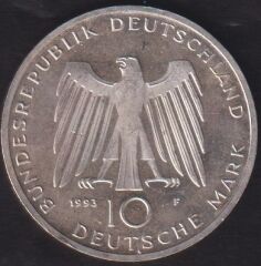 Almanya 10 Mark 1993 Gümüş (Potsdam Şehri 1000. Yıldönümü)