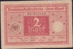Almanya 2 Mark 1920 Çok Temiz +