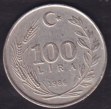 1986 Yılı 100 Lira
