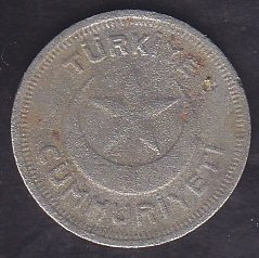 1937 YILI 1 KURUŞ HALİYLE