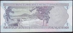 6.EMİSYON 2.TERTİP 5 LİRA L02 105726 ÇİLALTI ÇİL