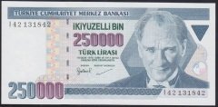 7.EMİSYON 3.TERTİP 250000 LİRA I42 131842 ÇİL
