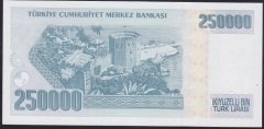 7.EMİSYON 3.TERTİP 250000 LİRA I42 131842 ÇİL