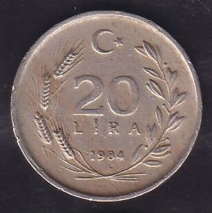 1984 Yılı 20 Lira